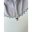 GRİ muska boncuklu yazma