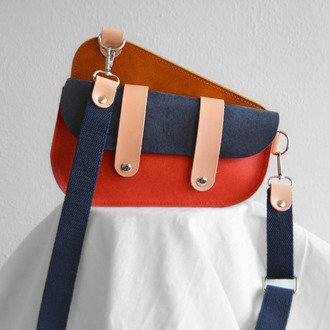 Hakiki Deri Çanta -Saddle Bag |Pueblo Deri – Canlı Renkler, Uzun Ömürlü & Şık Tasarım