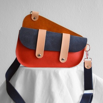 Hakiki Deri Çanta -Saddle Bag |Pueblo Deri – Canlı Renkler, Uzun Ömürlü & Şık Tasarım
