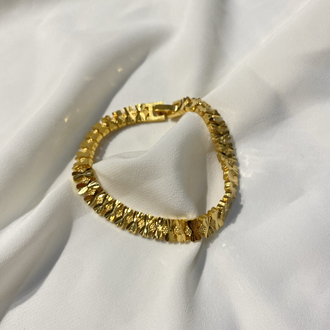 Gold Kalın Bileklik