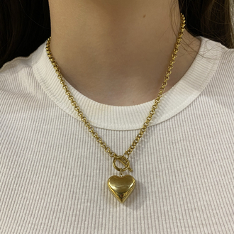 Gold/Silver Kalpli Kolye