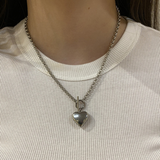 Gold/Silver Kalpli Kolye