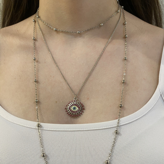 Gold/Silver Hera Kolye