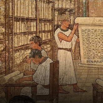 Antik Katalog Sistemi: İskenderiye Kütüphanesi Pinakes Çalışması (A3)