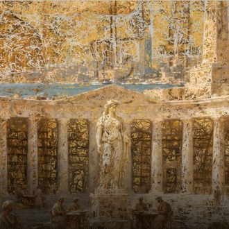 İskenderiye Kütüphanesi Bilgelik Meydanı ve Athena Heykeli (A3)