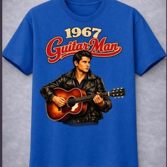 1967 Guitar Man Tişört