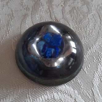Yarım Küre orgonit obje lapislazuli
