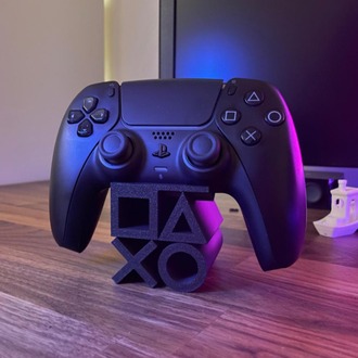 PlayStation Logo Stand | İkonik Tasarım | 3D Baskı Dekoratif Stand