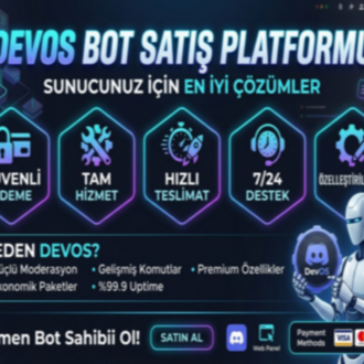 #4 Profesyonel Discord Bot Altyapı ve Kurulum Hizmetleri – Sunucunuza Özel Çözümler