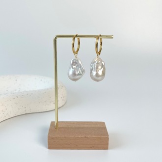 Gold Baroque Earrings