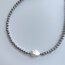 Grigio Necklace (Baroque Pearl)