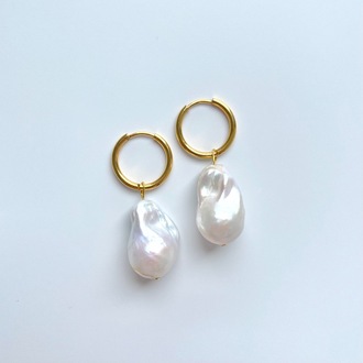 Gold Baroque Earrings