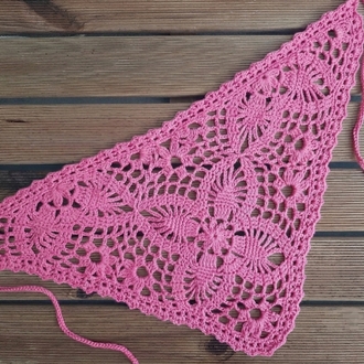 Vintage Dantel Bandana