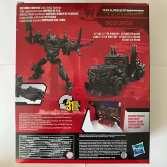 Hasbro Transformers Studio Series 101 RotB Scourge (Tükendi)