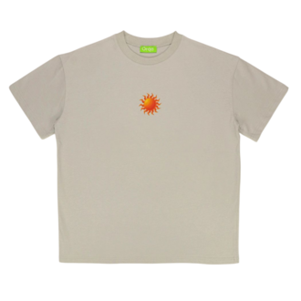 Unisex Güneş Baskılı %100 Pamuk Tshirt