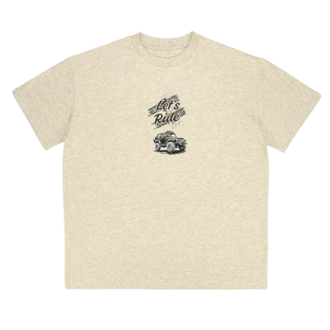 Unisex Off Road Temalı Baskılı %100 Pamuk Tshirt