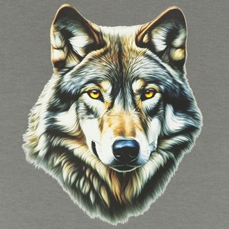 Unisex Kurt Baskılı %100 Pamuk Basic Tshirt