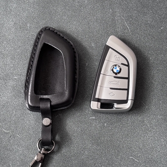BMW Uyumlu El Yapımı Deri Anahtar Kabı