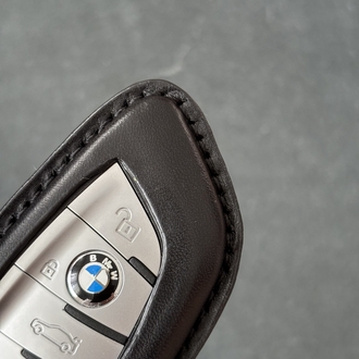 BMW Uyumlu El Yapımı Deri Anahtar Kabı