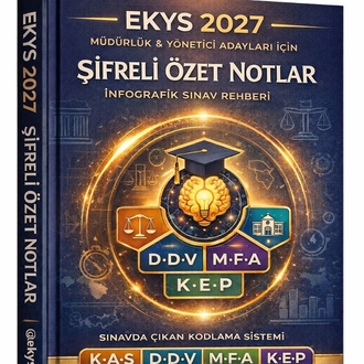 YENİ 2027 EKYS ŞİFRE PDF (TÜM KONULAR)