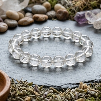 14 mm Kristal Kuvars Bıleklik 