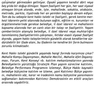 Doğrudan Demokrasi ve Katılımcı Bütçe