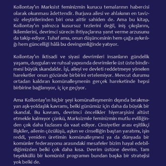 Kollontay: Aileyi Sökmek, Aşkı Yeniden Örmek