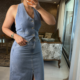  Quiet Luxury Denim Set