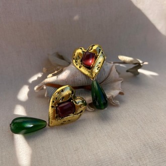 Verde Heart Küpe
