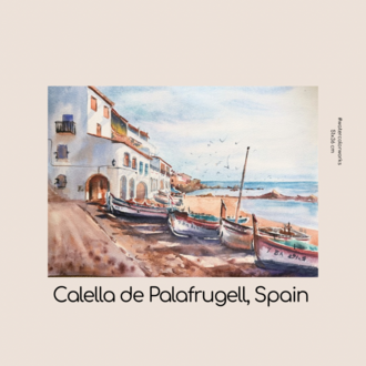 Calella de Palafrugell, İspanya