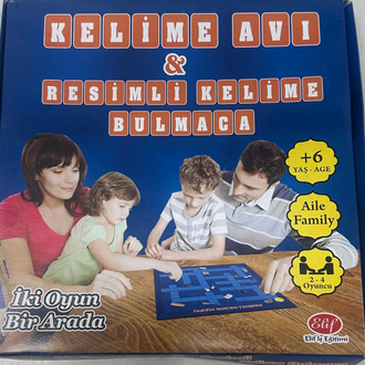 Kelime Avı ve Resimli Kelime Bulmaca