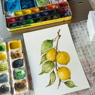 Sulu Boya Atölye & Ders Kayıtları (5 ders)