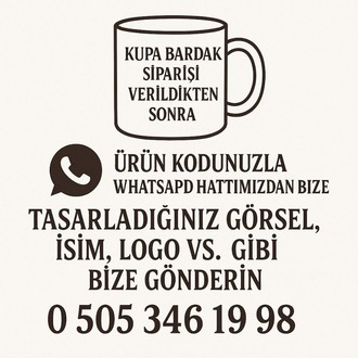 Kişiye Özel Kupa Bardak