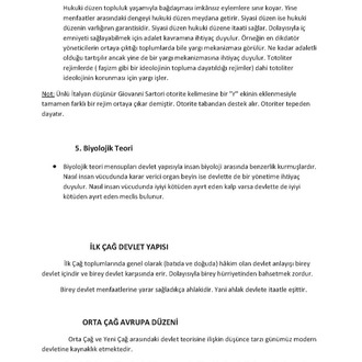 DEVLET TEORİSİ VİZE-FİNAL (TEK) DÖNEM