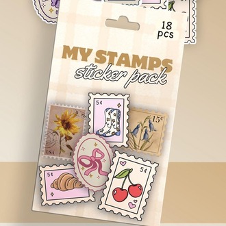 MY STAMPS 18'Lİ STİCKER