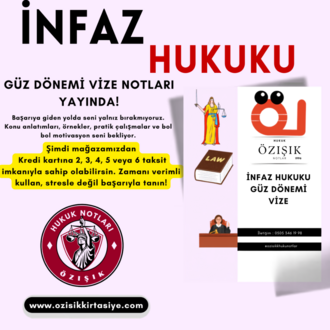 İNFAZ HUKUKU / TEK  / TEK DÖNEM