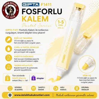 GIPTA-PASTEL FOSFORLU (SARI)