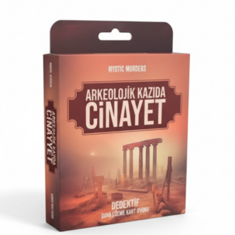 ARKEOLOJİK KAZIDA CİNAYET KART OYUNU