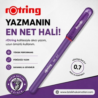 ROTRİNG GEL KALEM (MOR)