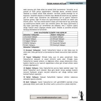 KAMU MALİYE-GÜZ DÖNEMİ.VİZE-DERS NOTU 