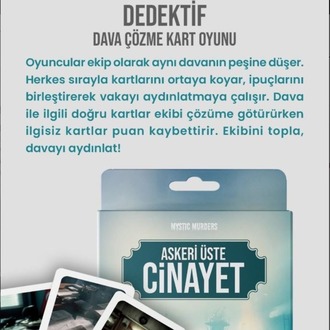 ASKERİ ÜSTE CİNAYET KART OYUNU