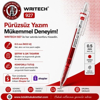 WRITECH TÜKENMEZ KALEM (KIRMIZI)