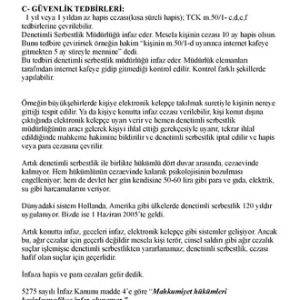 İNFAZ HUKUKU / TEK  / TEK DÖNEM