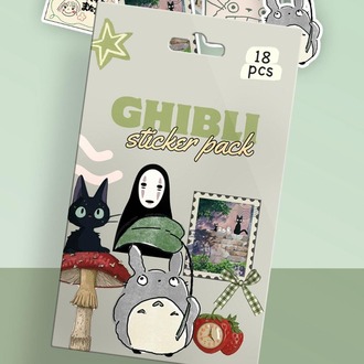 GHIBLI-18 Lİ STİCKER 