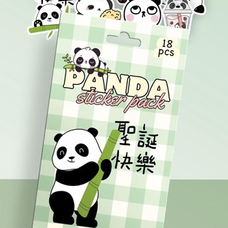 PANDA 18'Lİ STİCKER 