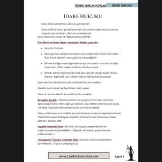 İDARE HUKUKU-GÜZ DÖNEM.VİZE.(A).CLASS
