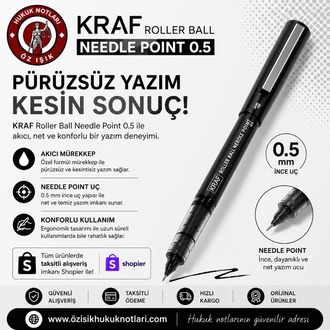 KRAF-NEEDLE POİNT PİLOT KALEM