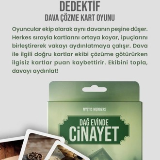 DAĞ EVİNDE CİNAYET KART OYUNU