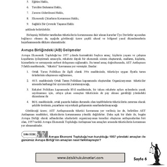 TÜKETİCİ HUKUKU / VİZE / TEK DÖNEM