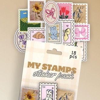 MY STAMPS 18'Lİ STİCKER
